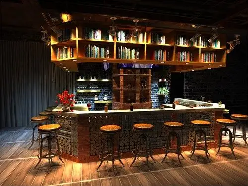 做的西部牛仔感觉的静吧酒吧