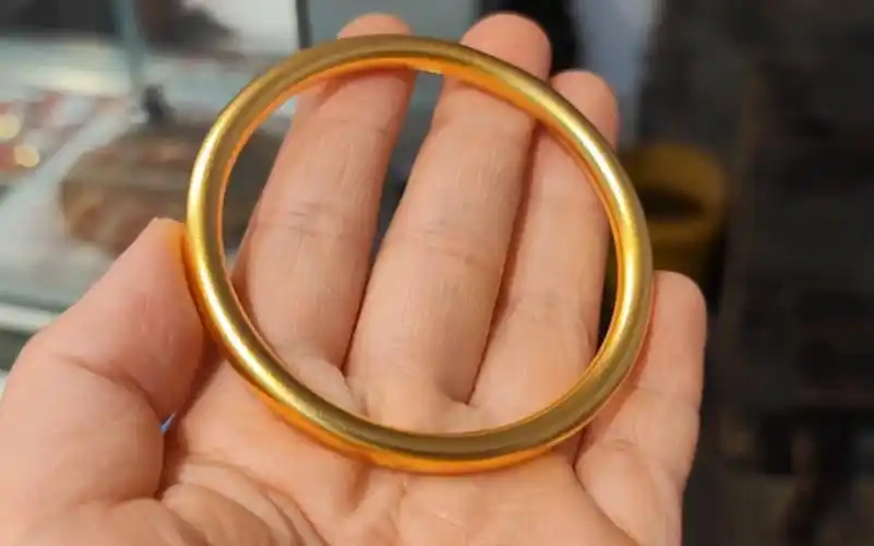 60多克的黄金手镯,嫌太细了,做86克的