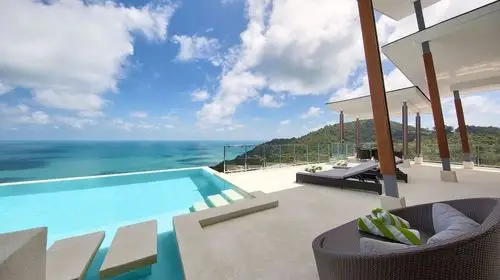 国庆有房苏梅岛网红最爱无敌海景豪华私人半山别墅