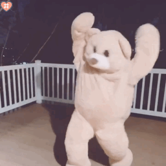 跳舞小熊表情包动图71