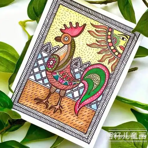 简笔画  #创意儿童画  #绘画  #鸟  #线描