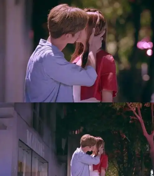 鹿晗关晓彤热吻 网友:吻得好实在