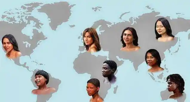 地球上为什么会有黑人,白人,黄种人,谁的基因更加接近?