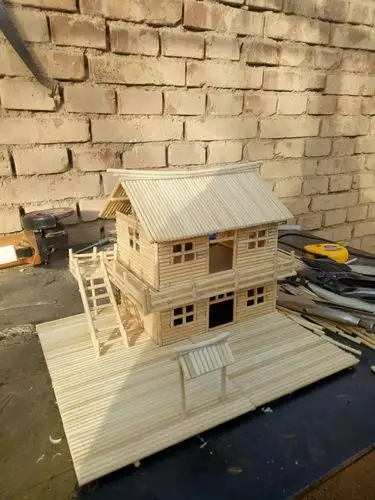 我的一次性筷子作品