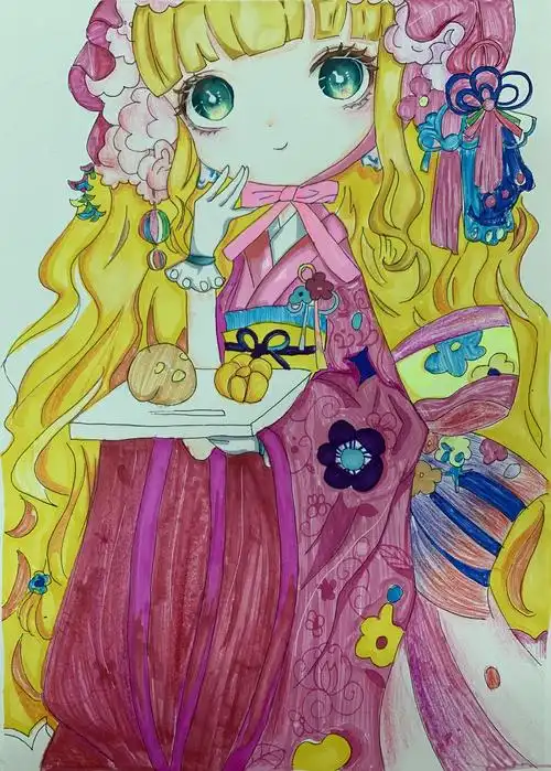 马忆帆的动漫人物作品 马忆帆 11岁 礼县实验小学五7班,喜欢画动漫