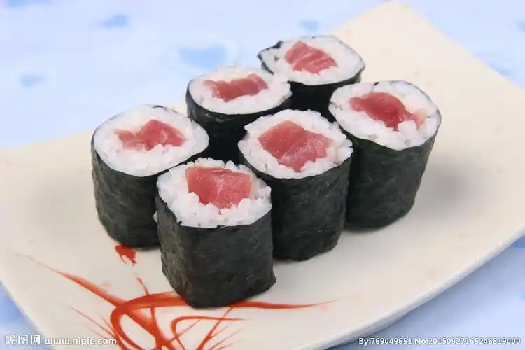 金枪鱼细卷图片