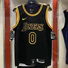 【尼克杨】 湖人队 蛇纹版 0号 球衣透气速干舒适篮球服运动_阿里巴巴