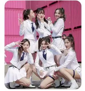 出租创造营2020主题制服同款训练服白色毕业季女团演出服