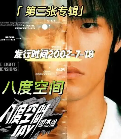 杰伦的第三张专辑《八度空间》