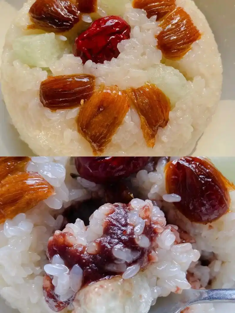 八宝饭78香甜软糯,年夜饭桌上不可缺少的.