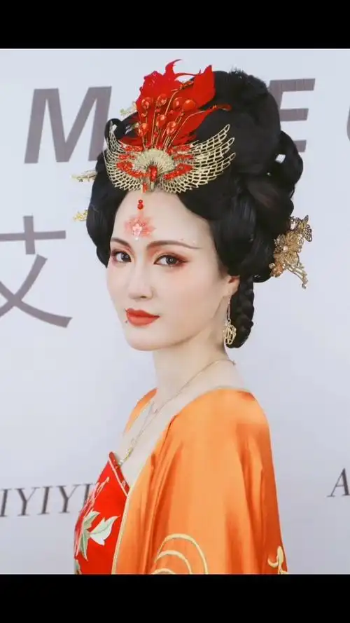 唐朝妆面过程分享