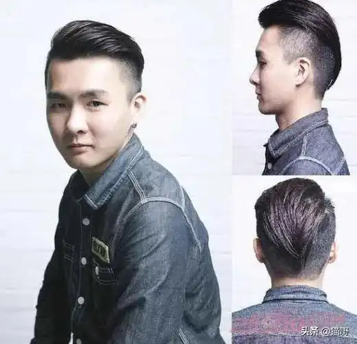 大背头怎么弄,男生大背头两侧怎么叫发型师弄?