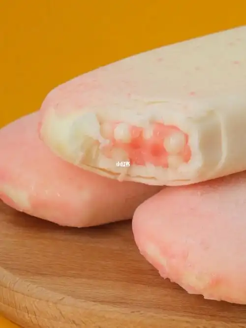 水蜜桃味雪糕一下子戳中了我的心巴