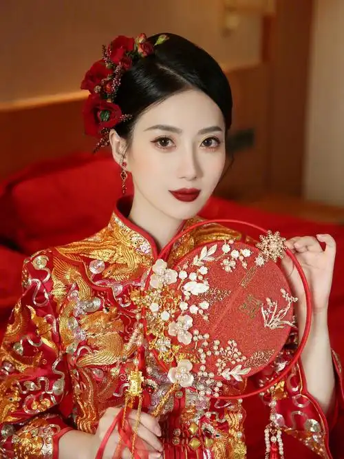 最美新娘  #我的婚礼造型  #潮汕化妆师  #备婚日记  #婚礼造型分享