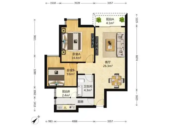 深圳汇港名苑二手房-推推99深圳房产网