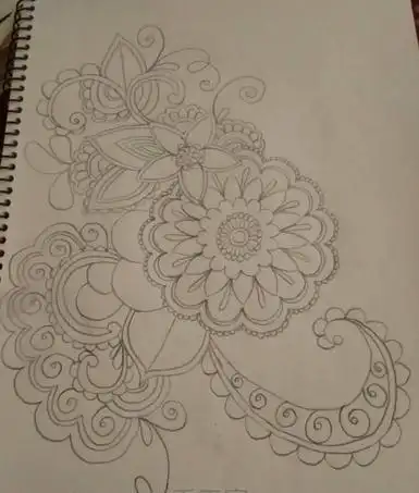 黑白线条装饰画手抄报黑白手抄报