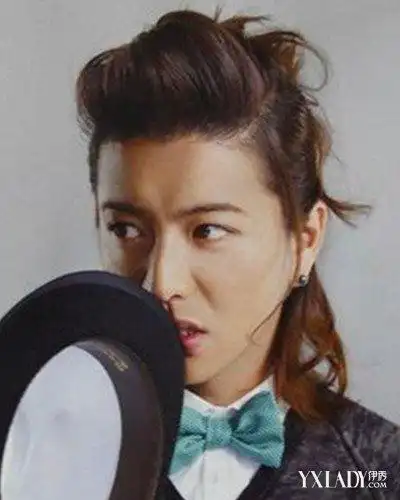 马尾男发型分享打造文艺清新范