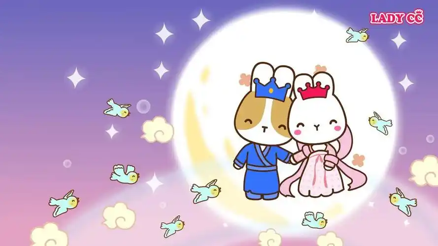 可爱卡通七夕情人节,高清壁纸图片,卡通明星-回车桌面