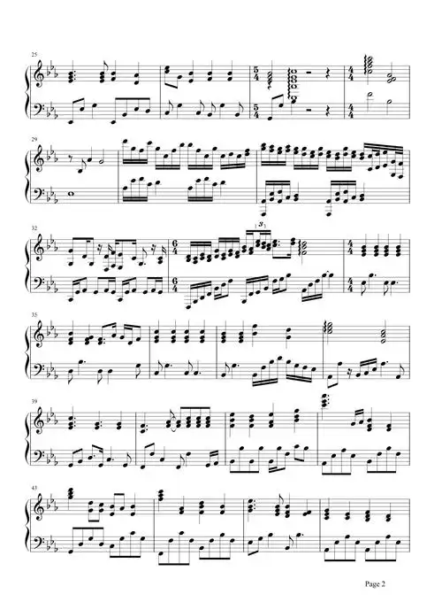 以后别做朋友钢琴谱周兴哲以后别做朋友朋友不能牵手