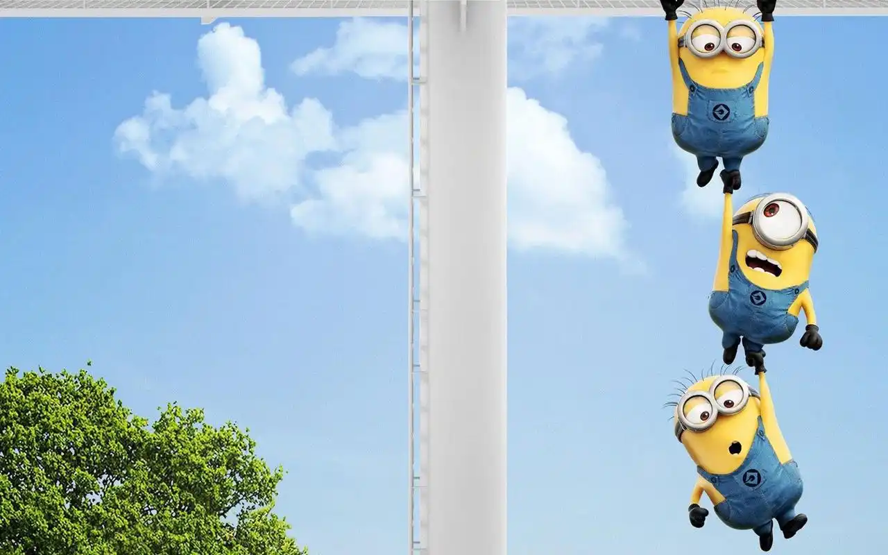 卑鄙的我小黄人可爱高清桌面壁纸下载