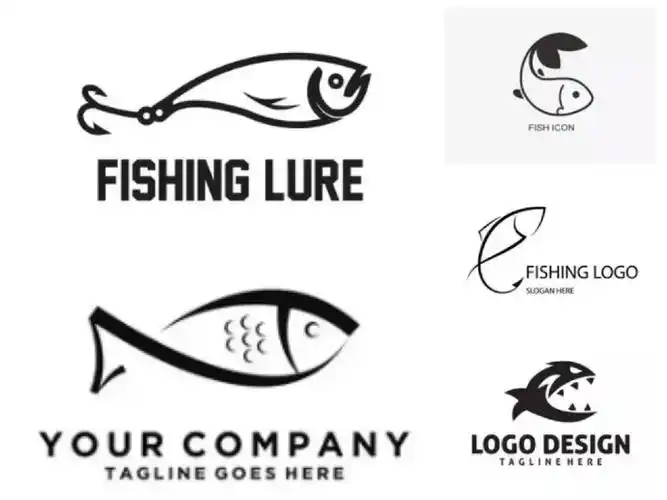 鱼logo丨渔业logo丨图形创意丨创意动物