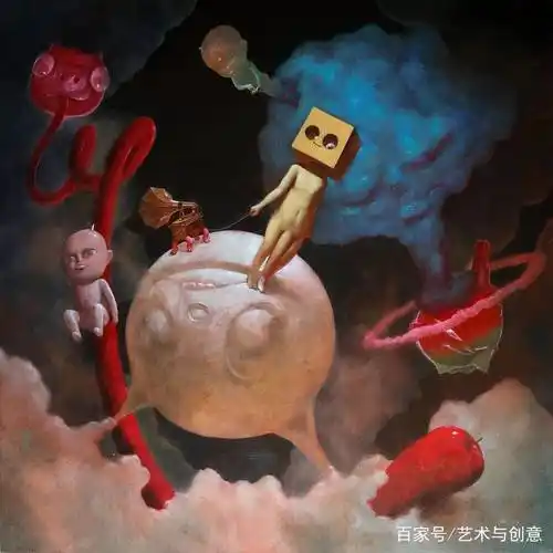 清华大学美术学院毕业生高贝贝的创意科幻绘画作品(一)