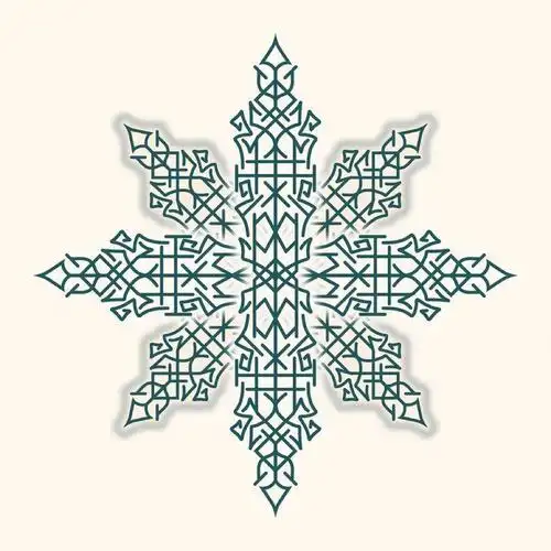 这个博主的符文图腾蛮好看的