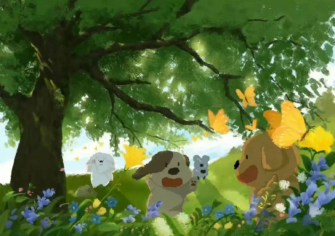 被n位网友追问的ipad壁纸在此 微博上找的,好清新好治愈