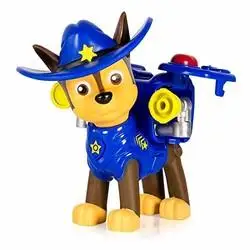 pawpatrol汪汪队立大功狗狗巡逻队牛仔英雄系列变形公仔阿奇亚马逊