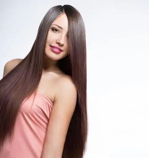 捋头发的年轻的长发美女素材-高清图片-摄影照片-寻图免费打包下载