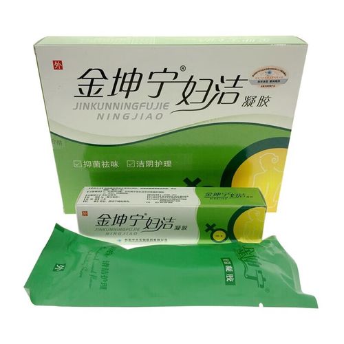 金坤宁妇洁凝胶 3g*5支绿色金坤宁女性妇科私密处护理凝胶祛味 1盒