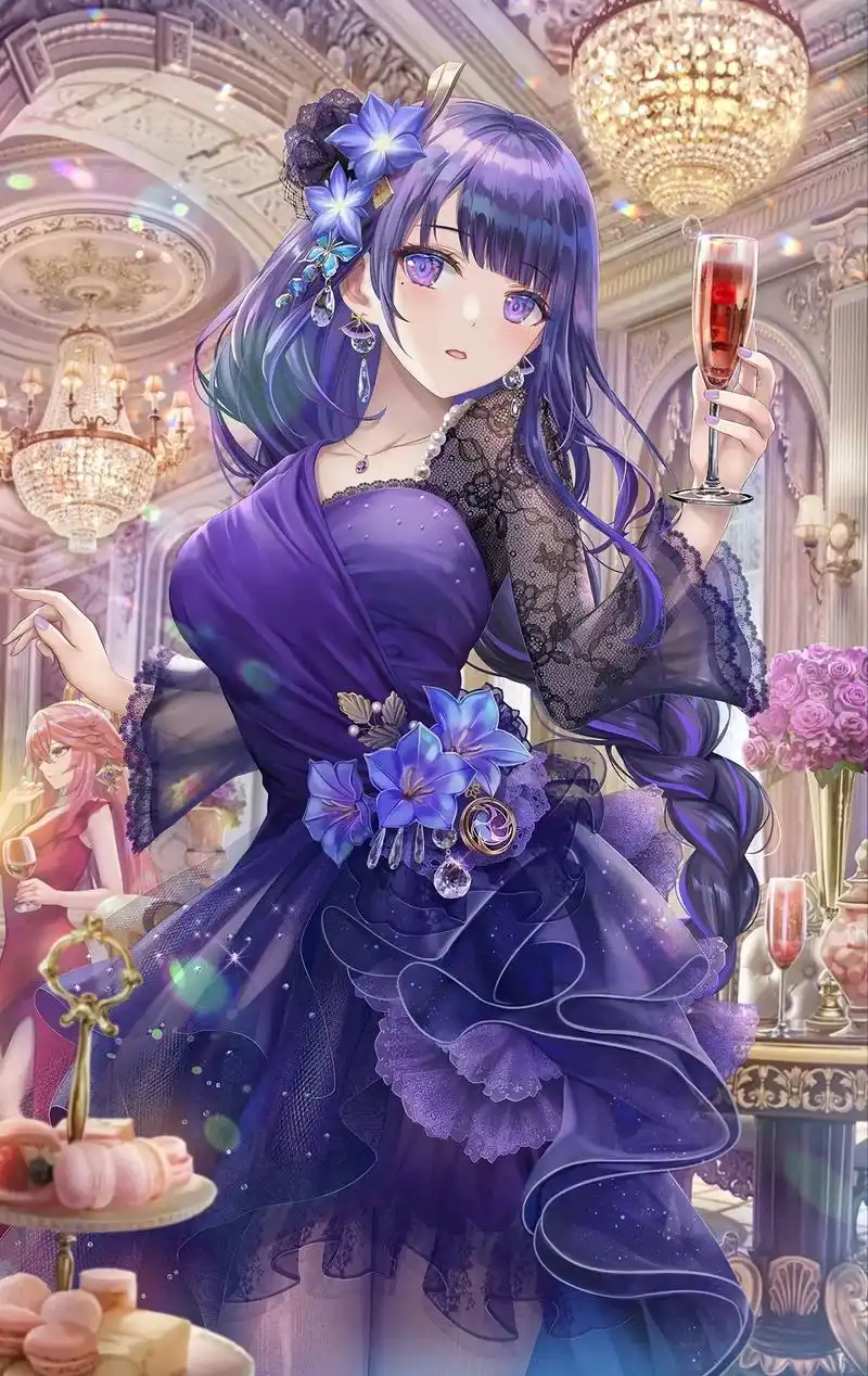 礼服风#二次元 #二次元美图 #美图分享 #动漫 - 抖音