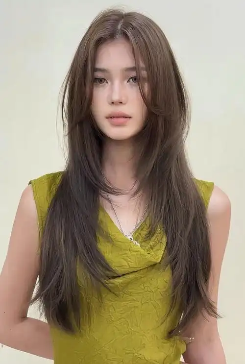 女生中长发发型