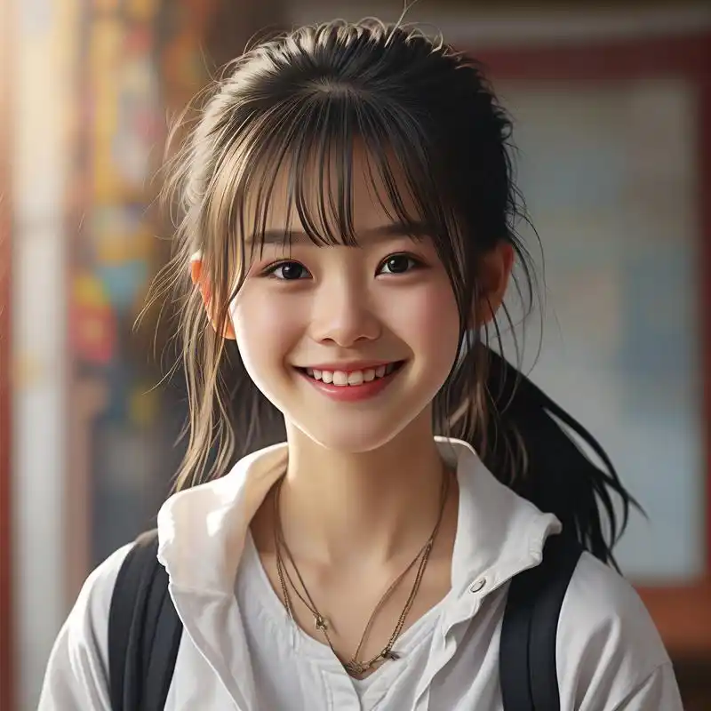 这些初中生真人头像太青春啦!