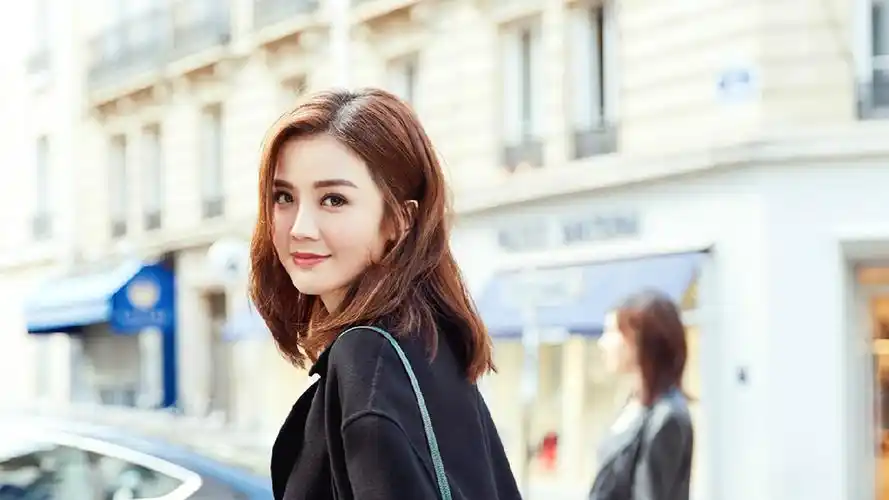 美女明星蔡卓妍桌面壁纸