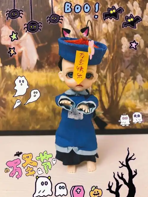 万圣节有可爱的小僵尸出没