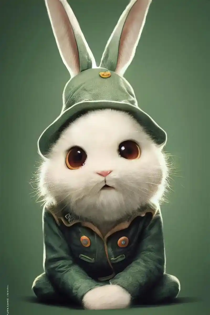 今日份小可爱兔宝宝