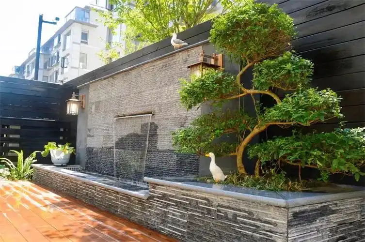 庭院景墙怎么设计这样设计美了整个院子