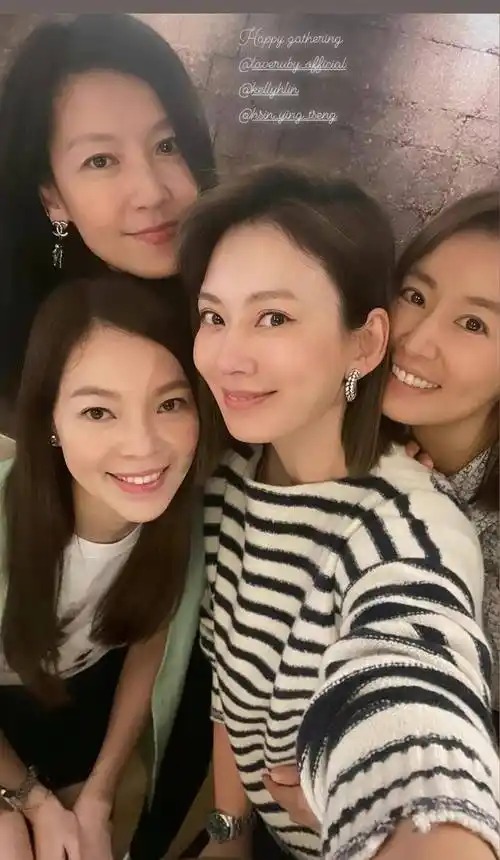 林心如和女人吃饭,46岁黄皮肤像个小老头,大公司掌门人漂亮抢镜_款式