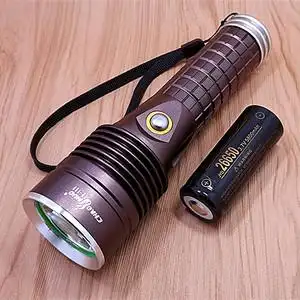 新款超火强光手电筒ch790大容量26650锂电池充电led远射户外打猎