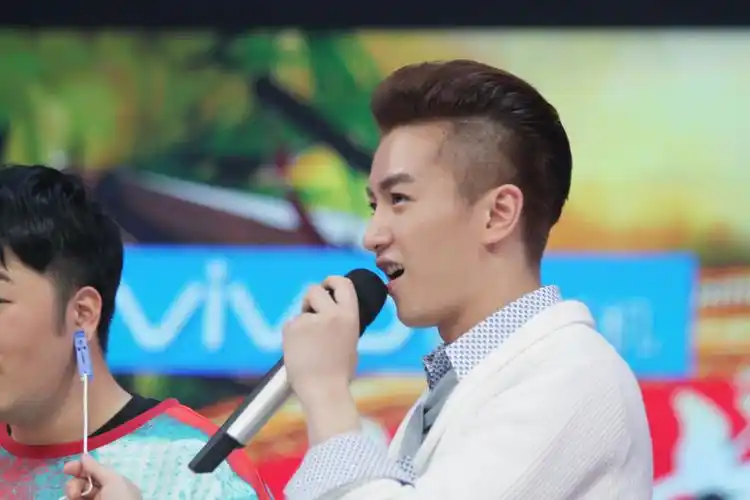 2014活动快乐大本营神雕侠侣剧组 陈晓饰演杨过 cr.喵星人的晓世界