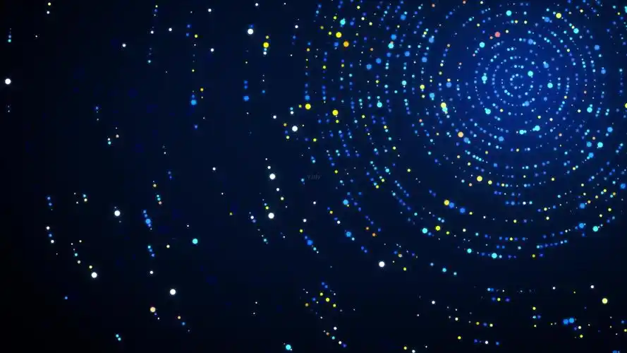 原版4k星轨星空粒子背景_3840x2160_高清视频素材下载(编号:1907507)