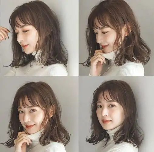 甜美自然风微卷造型烫 气质又减龄