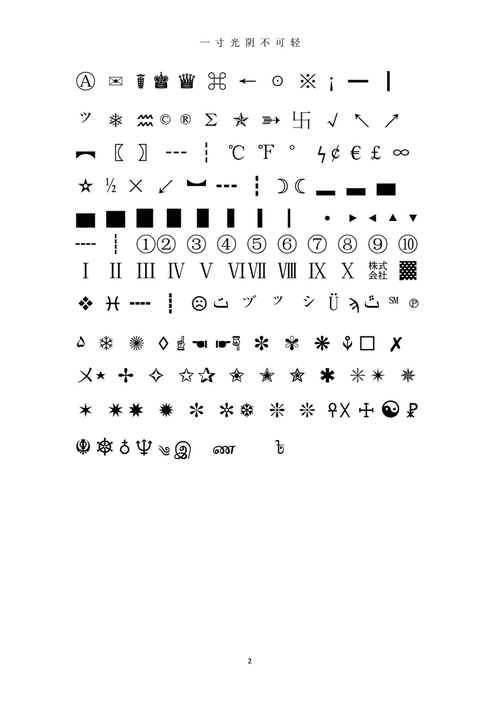 特殊符号大全可编辑复制(1).doc 2页