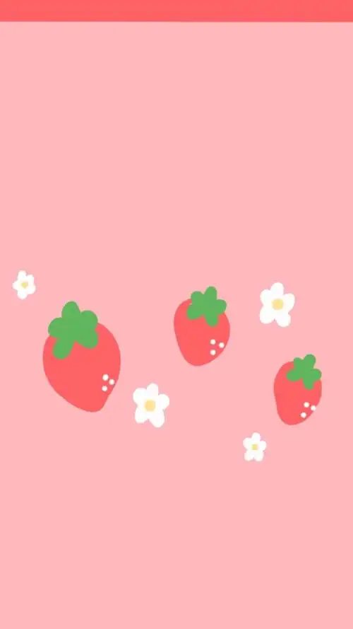 粉色壁纸 拿图点赞