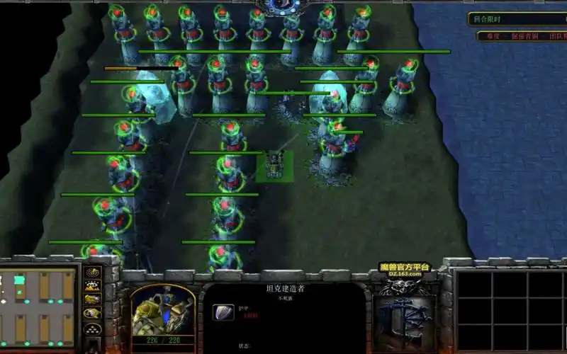 魔兽rpg系列《疯狂建筑师》防守纯看脸的塔防地图