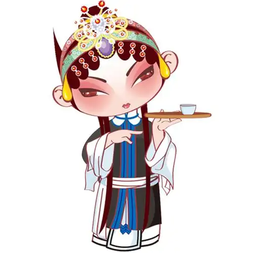 设计国粹京剧脸谱卡通卡通人人物头像形象ps儿童设计素材