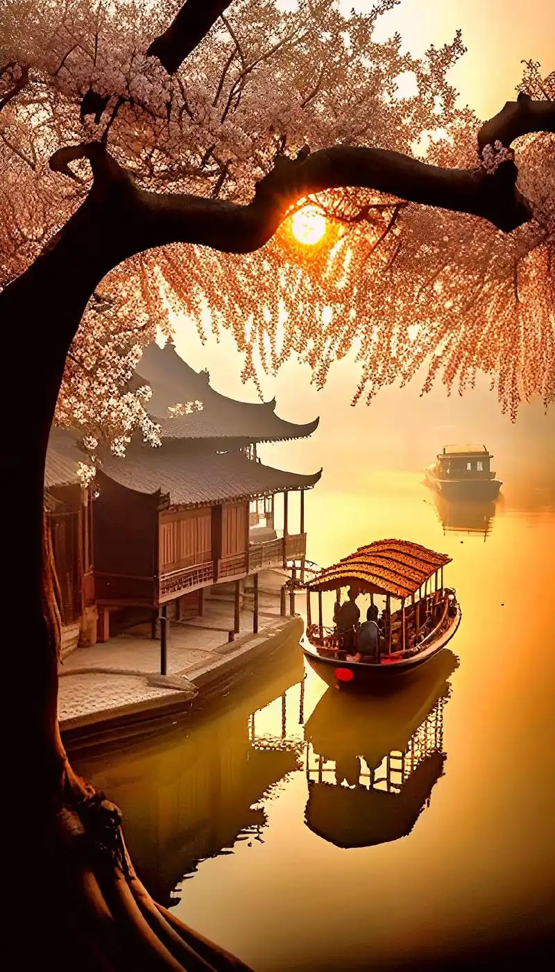 烟雨江南.烟雨江南,墨染秀水,醉倒江南美景中#烟雨江南 #唯 - 抖音