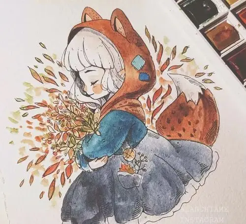 自由插画师 ana 676767的手绘萝莉.|插画师|萝莉|自由_新浪新闻