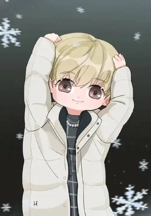 陈立农金发笑容海报